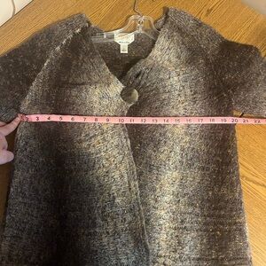 Talbots Brown and Gray Cardigan Sweaters